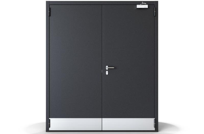 Из чего состоит противопожарная дверь?